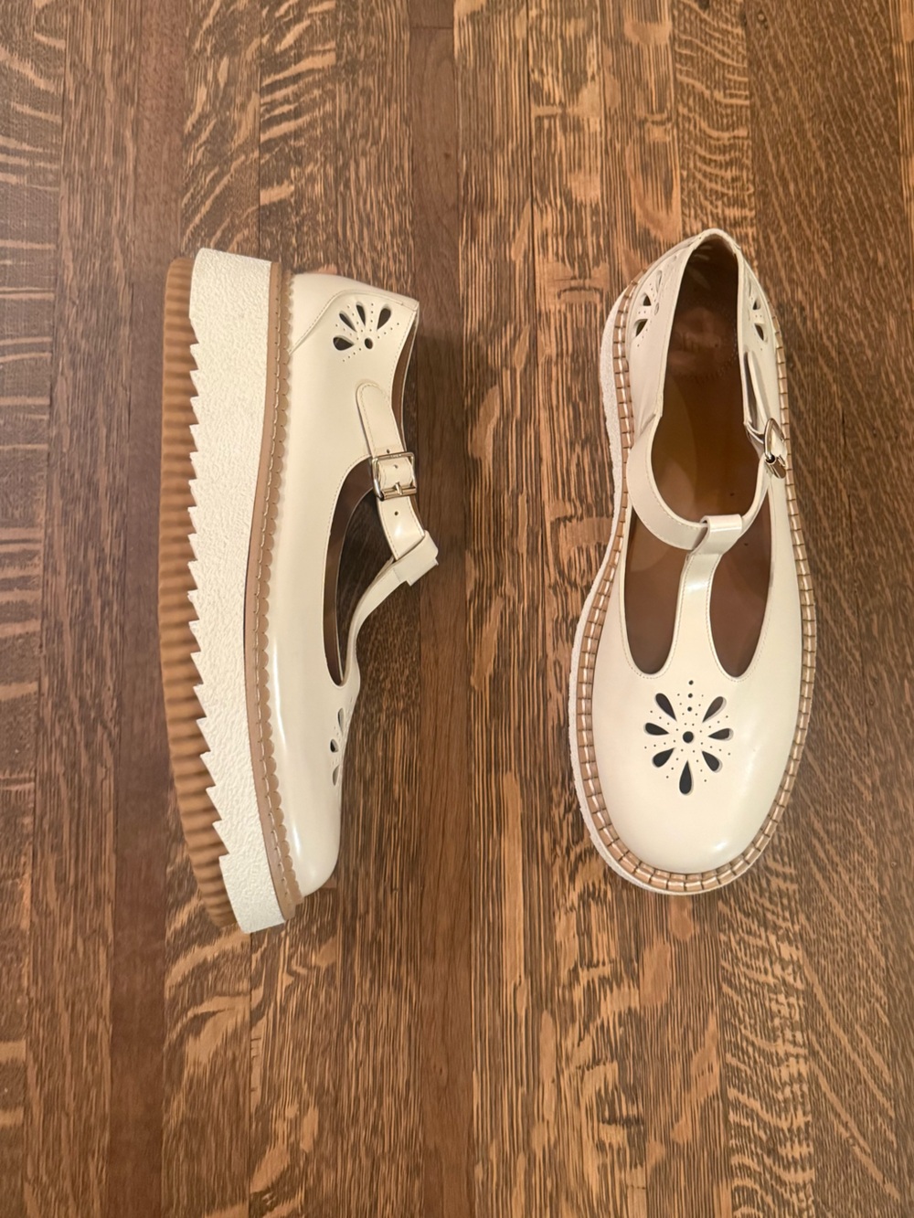 Chloe Kurtys Crepe Platform Mary Jane- size 40 - Picture 2 of 6